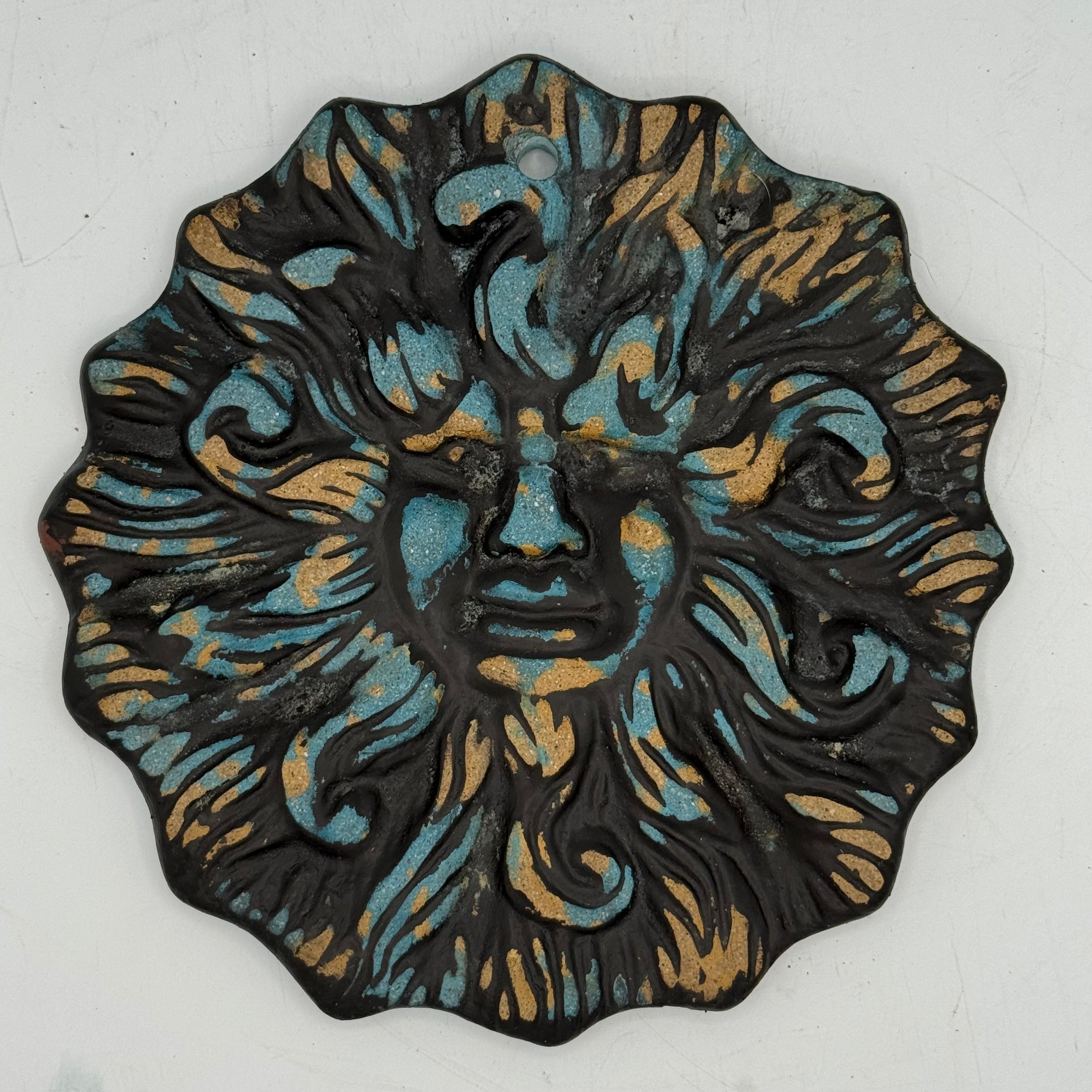 Green Man Wall Plate