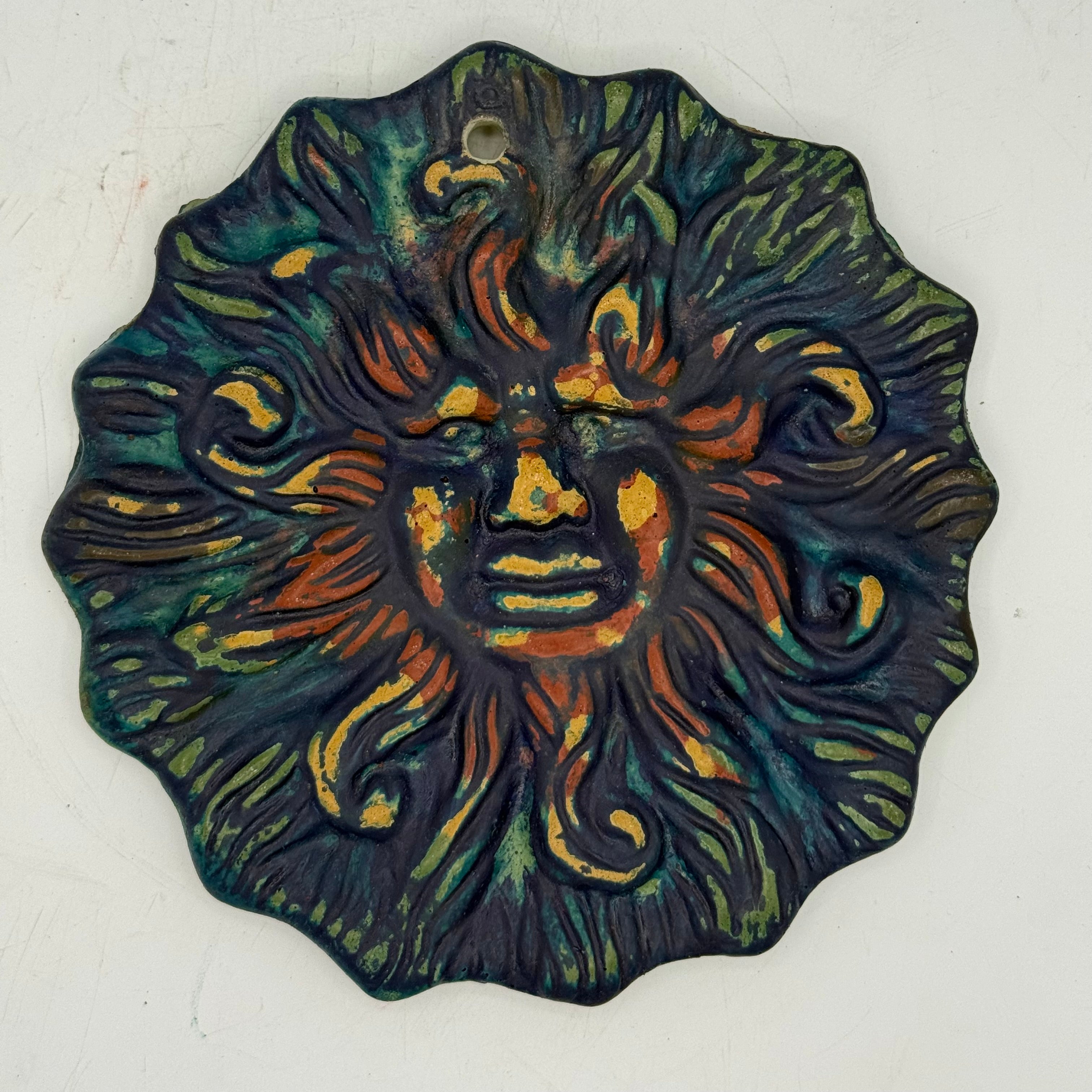Green Man Wall Plate
