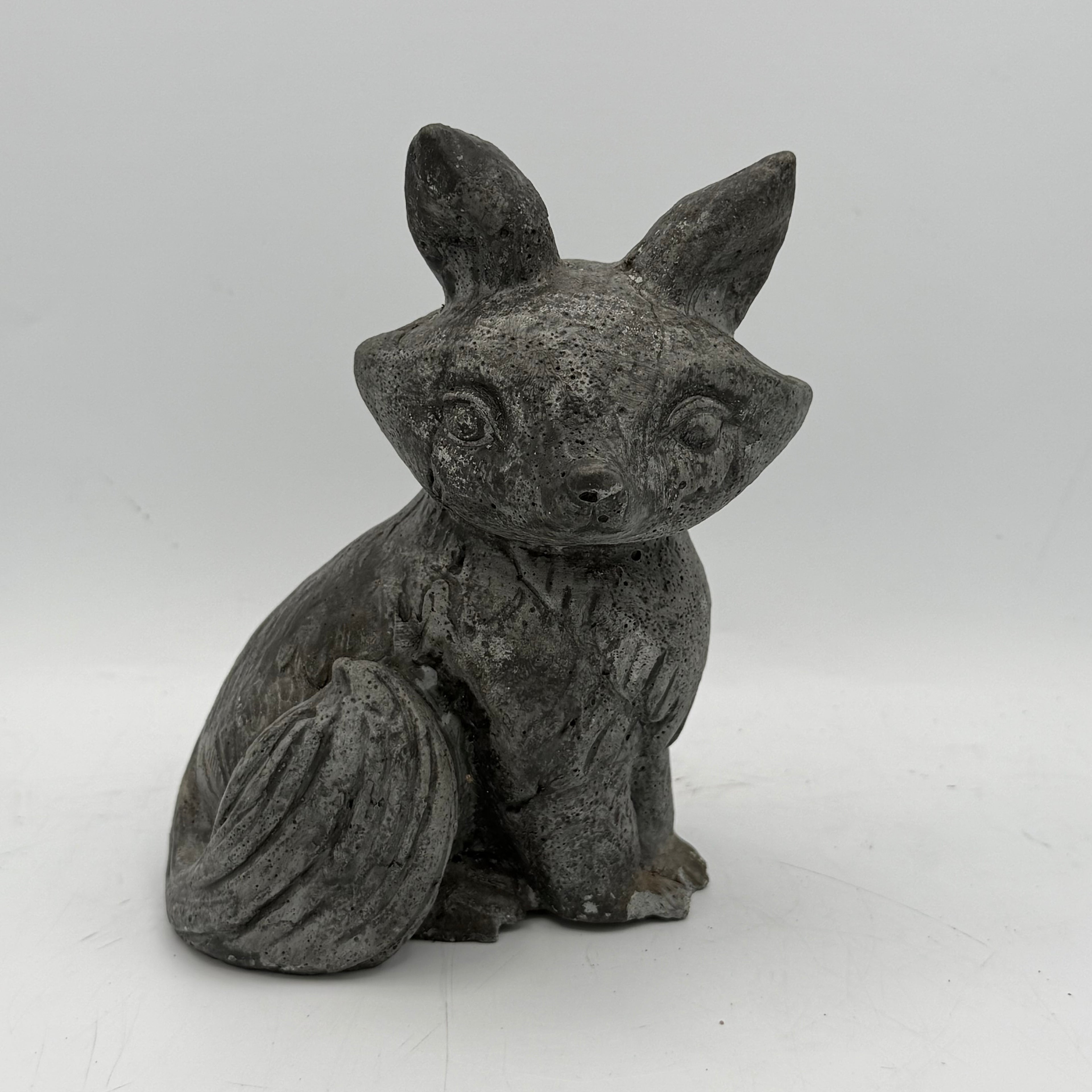 Fox Figurine Garden Decor