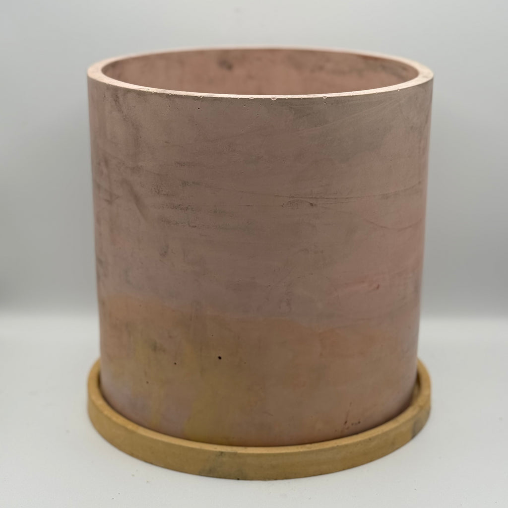 9” Round Pot with Saucer