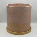 9” Round Pot with Saucer