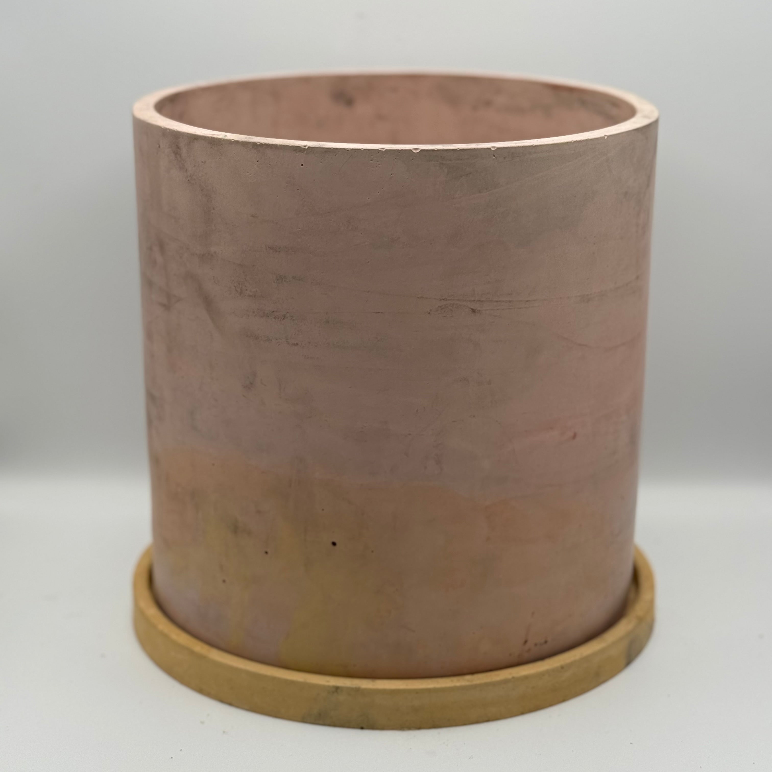 9” Round Pot with Saucer