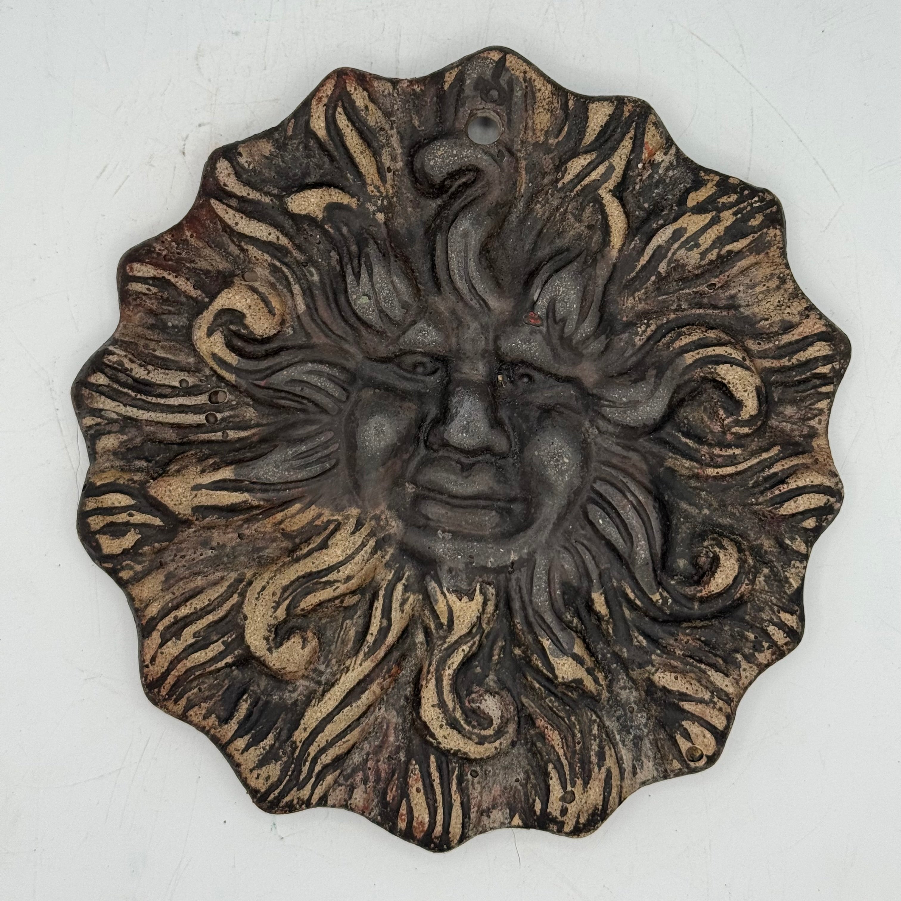 Green Man Wall Plate