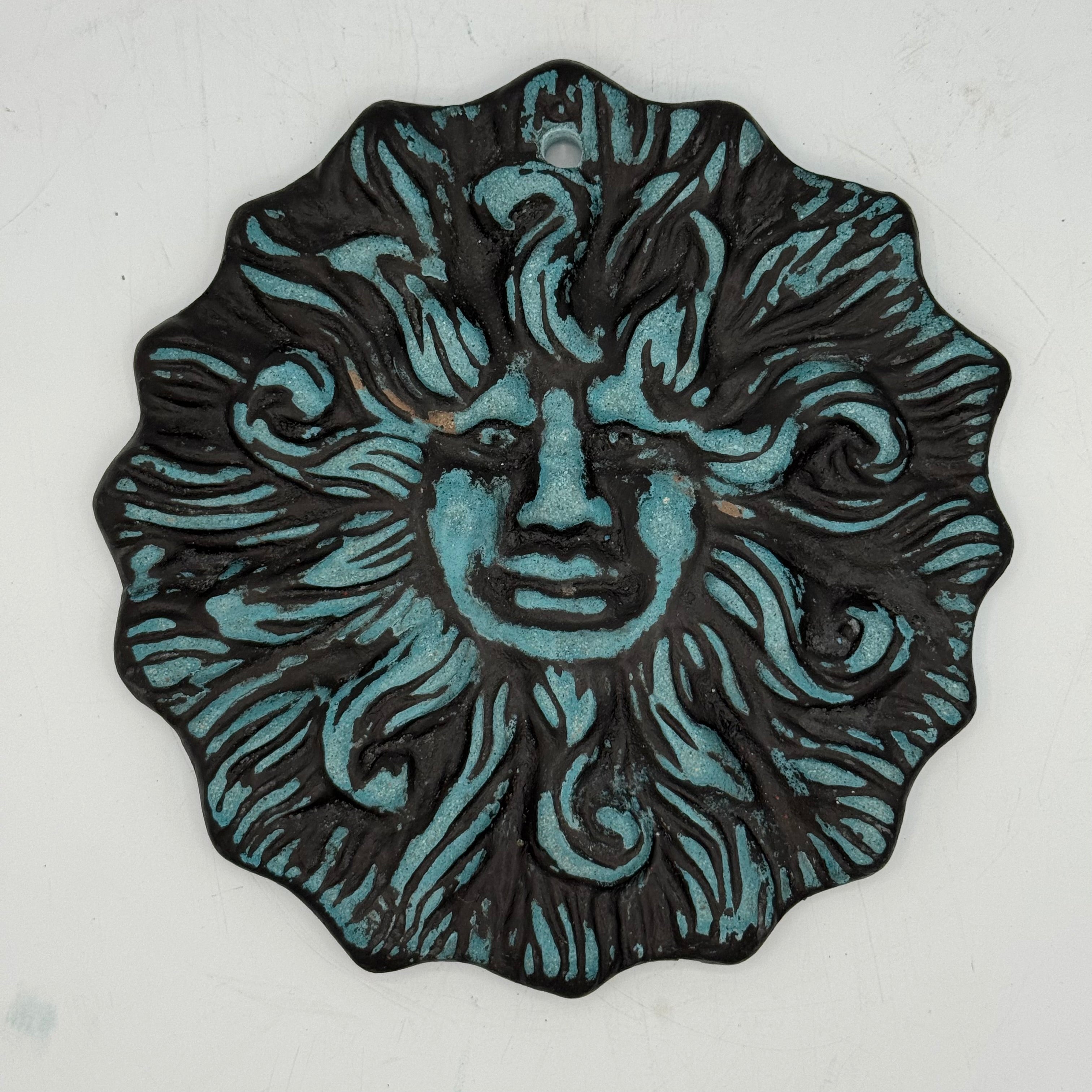 Green Man Wall Plate