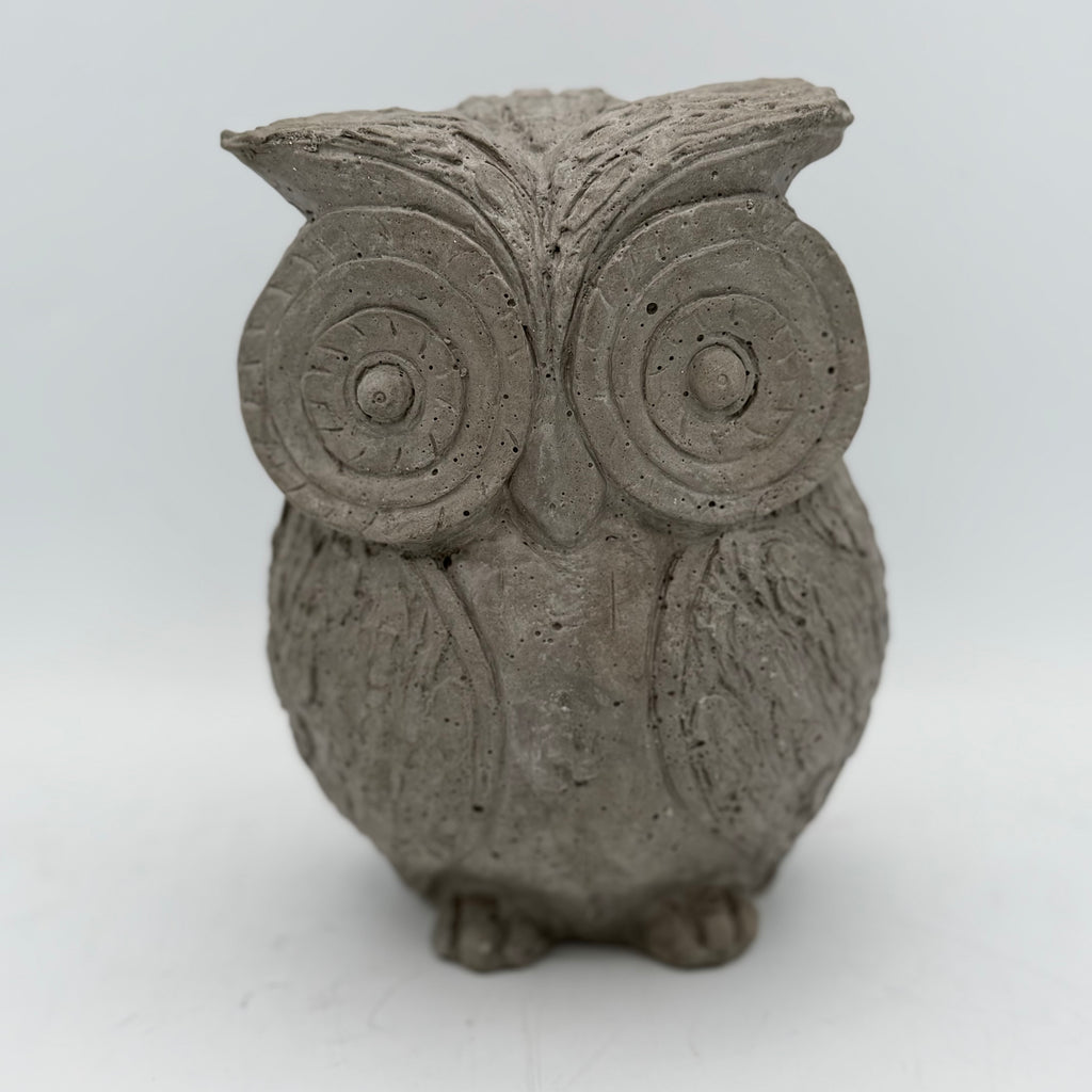 Owl Figurine Garden Decor