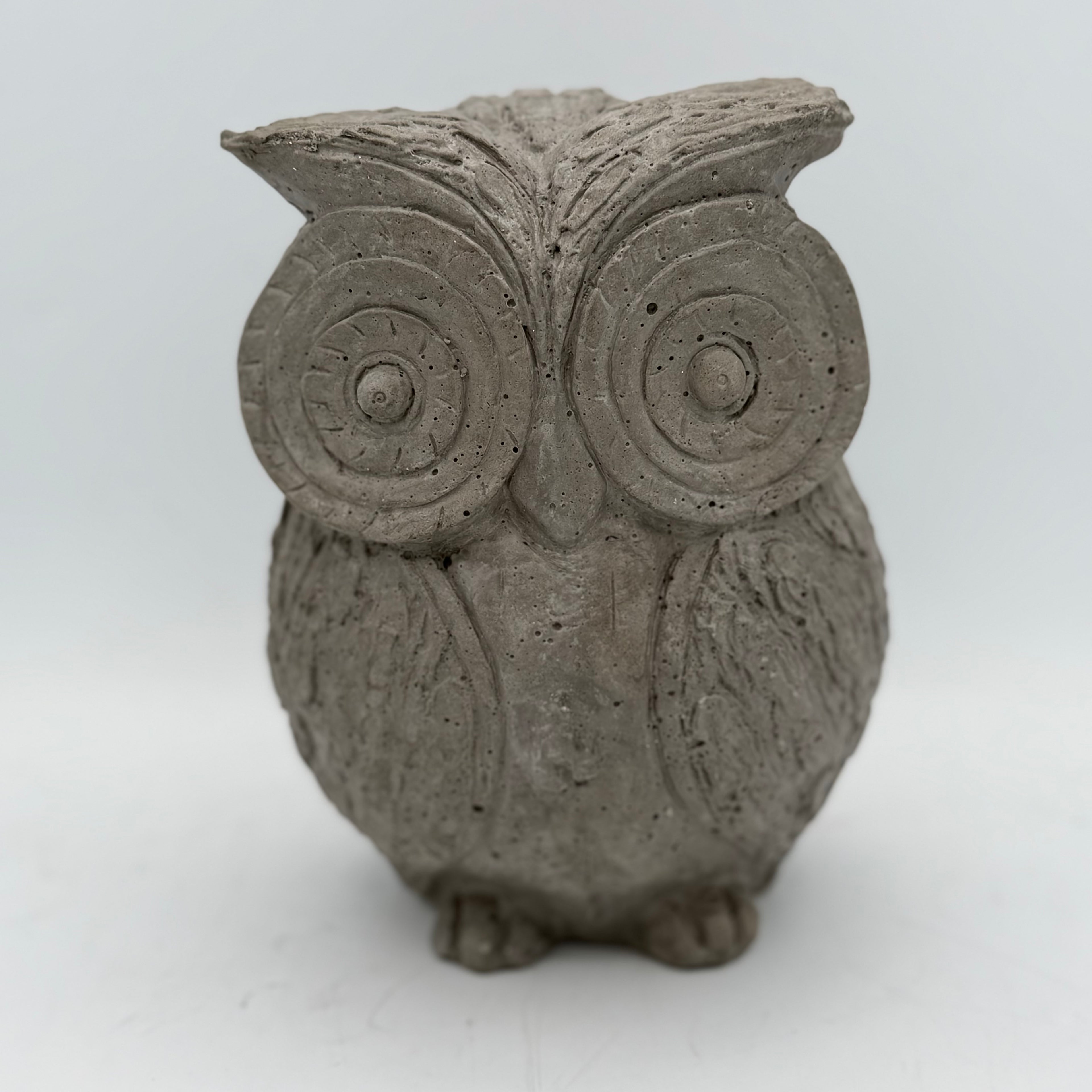 Owl Figurine Garden Decor