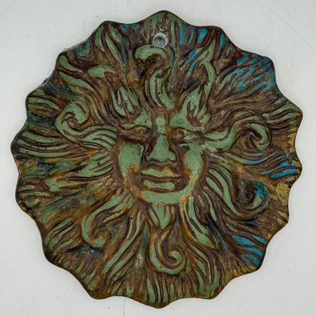 Green Man Wall Plate