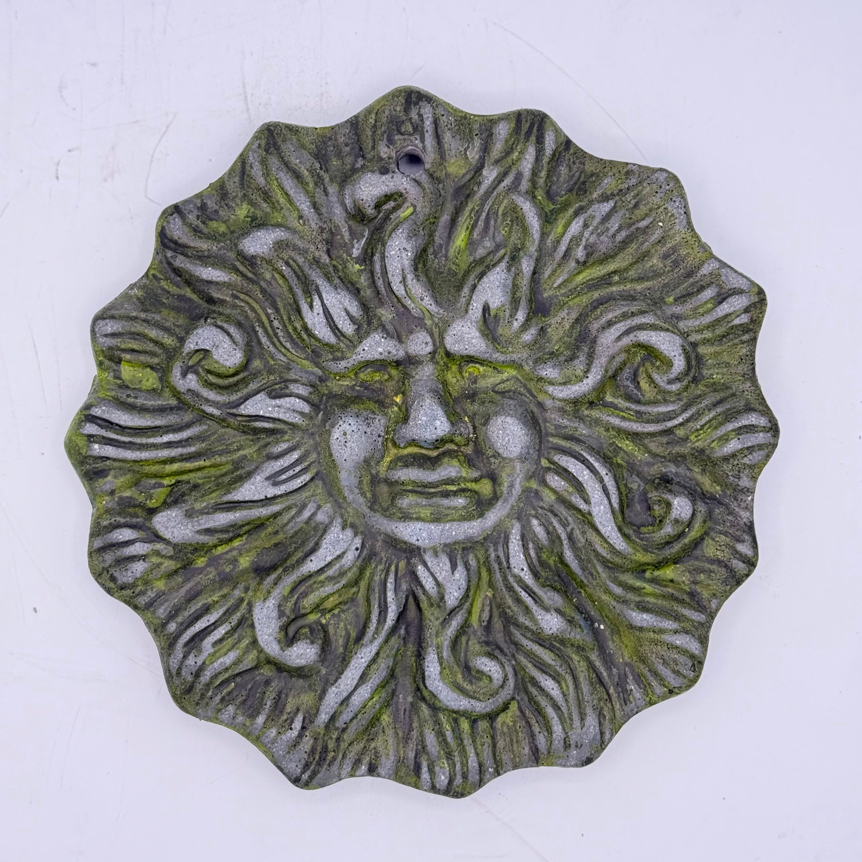 Green Man Wall Plate