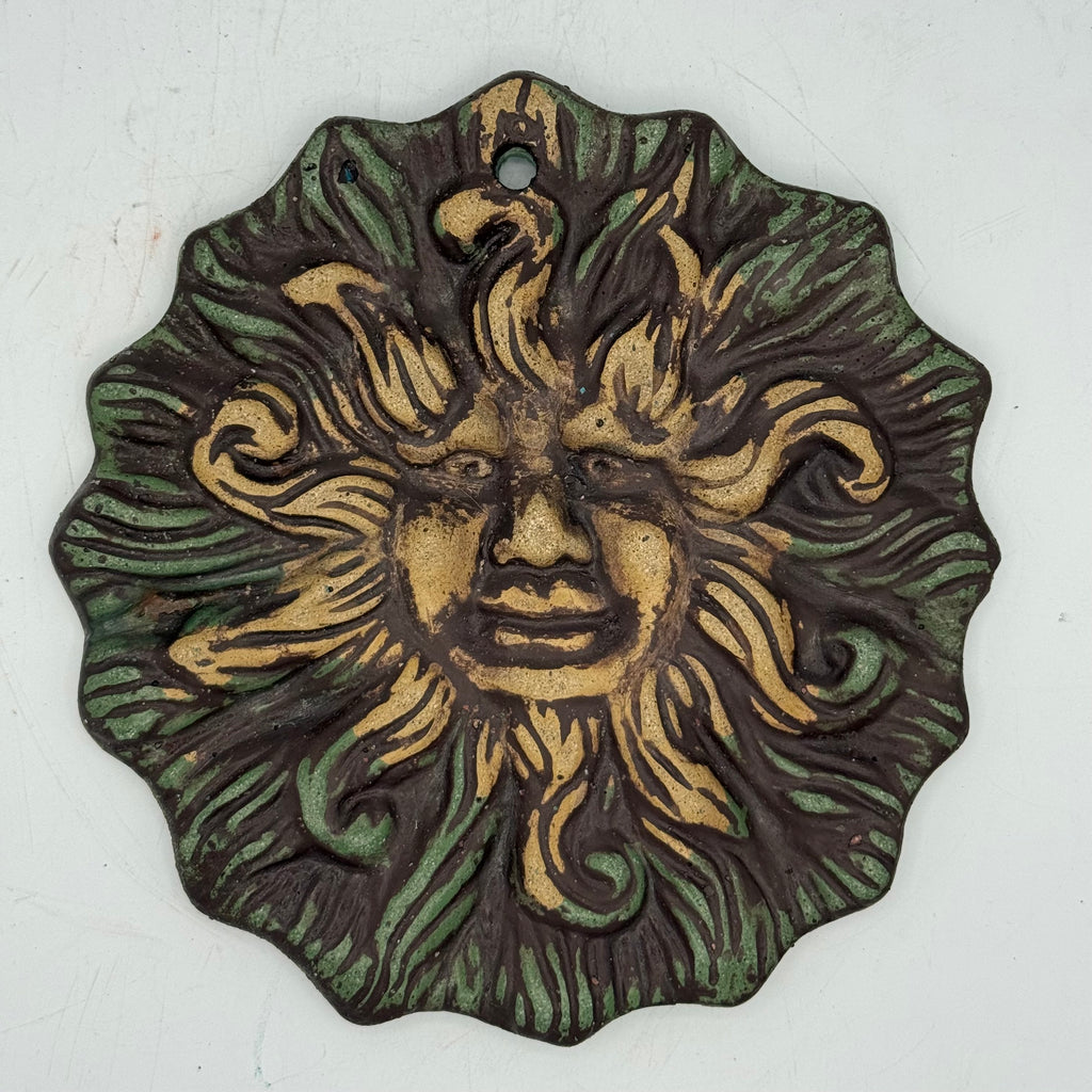 Green Man Wall Plate