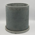9” Round Pot with Saucer