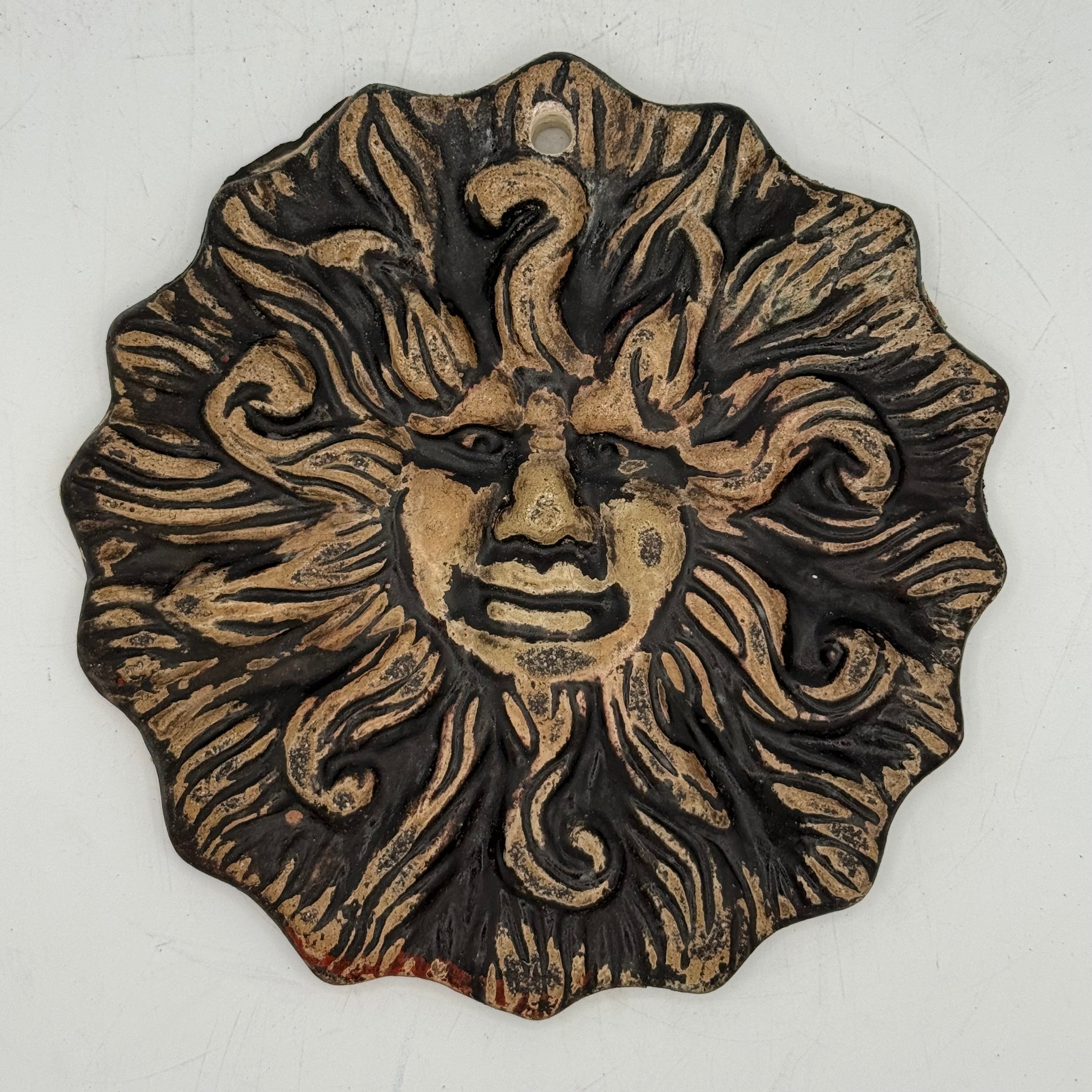Green Man Wall Plate