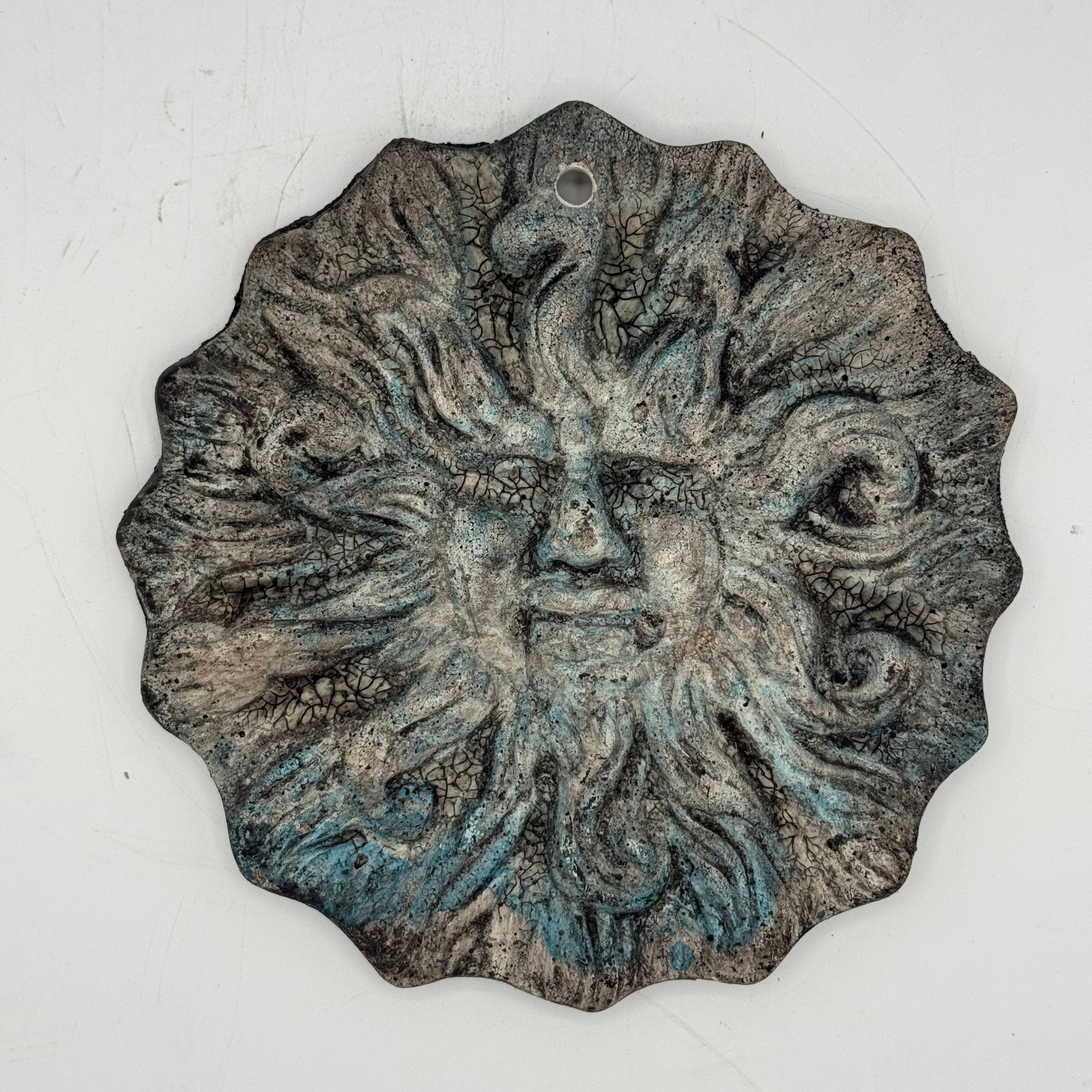 Green Man Wall Plate