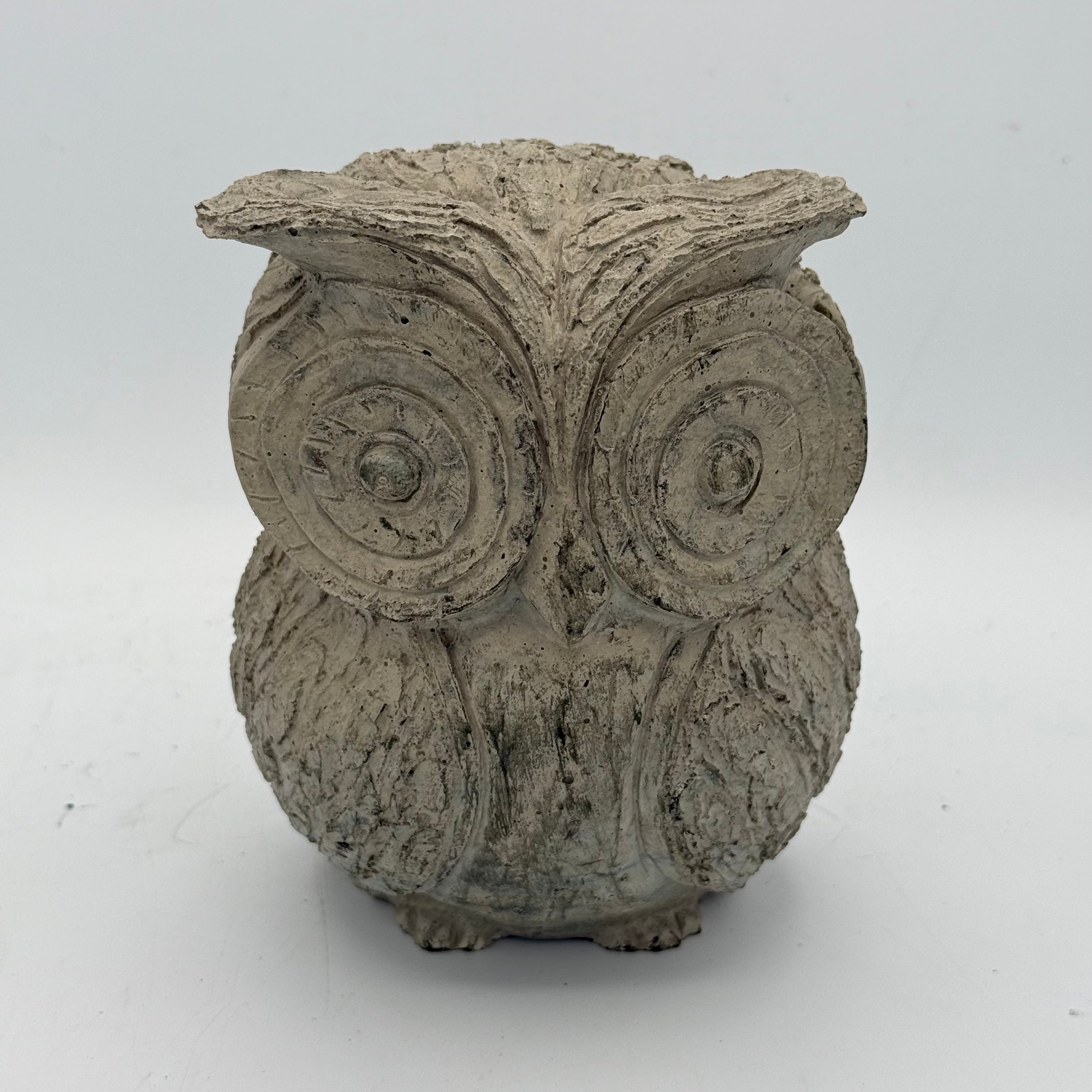 Owl Figurine Garden Decor