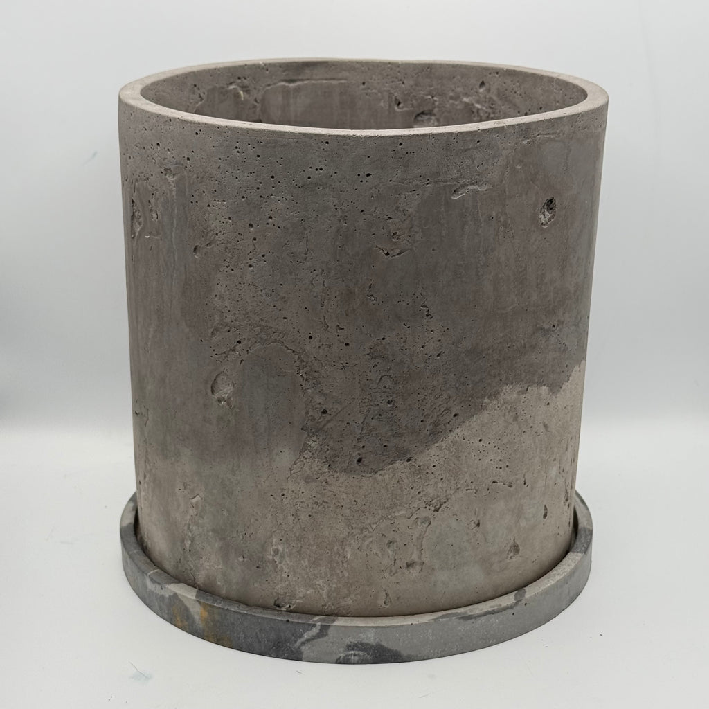 9” Round Pot with Saucer