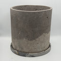 9” Round Pot with Saucer