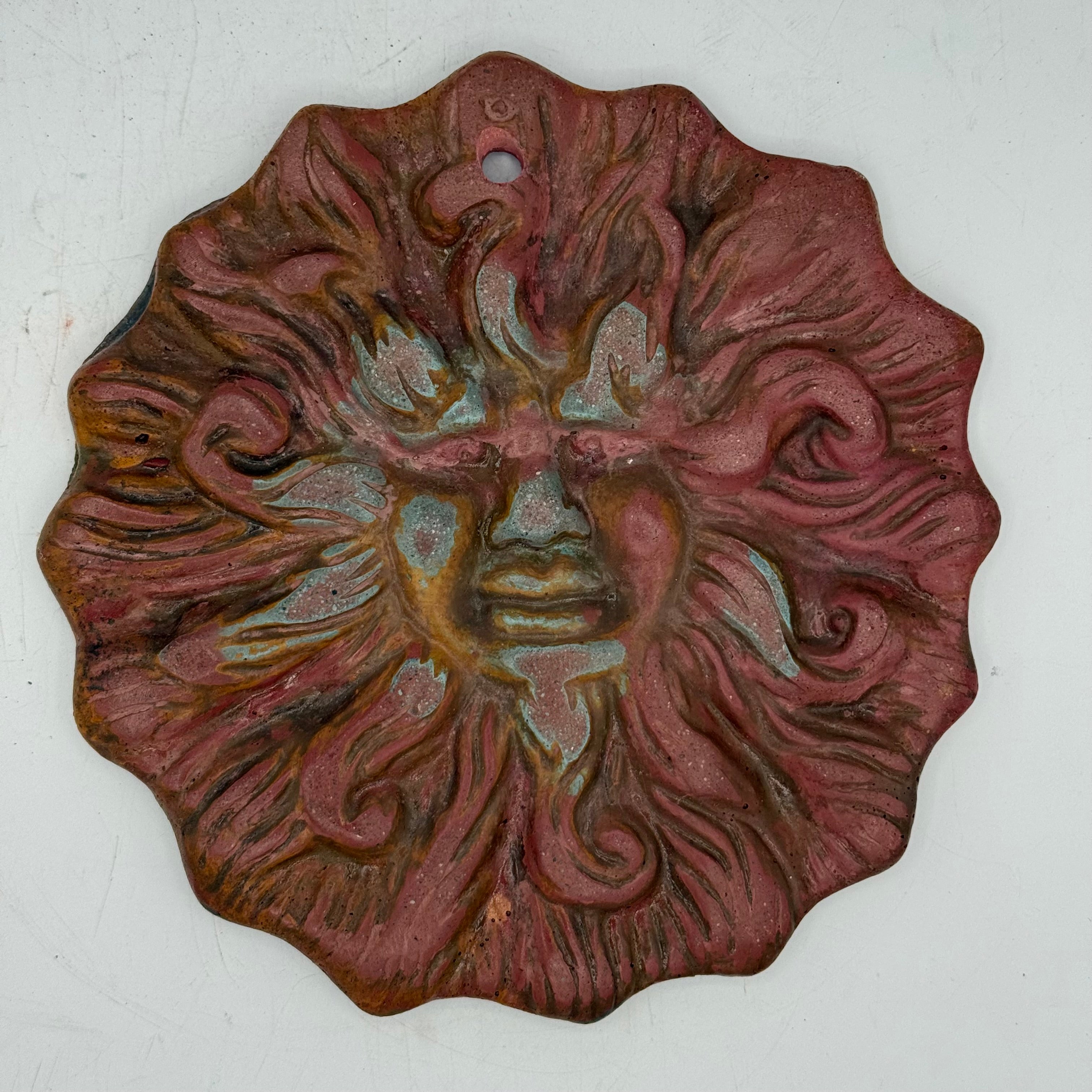 Green Man Wall Plate