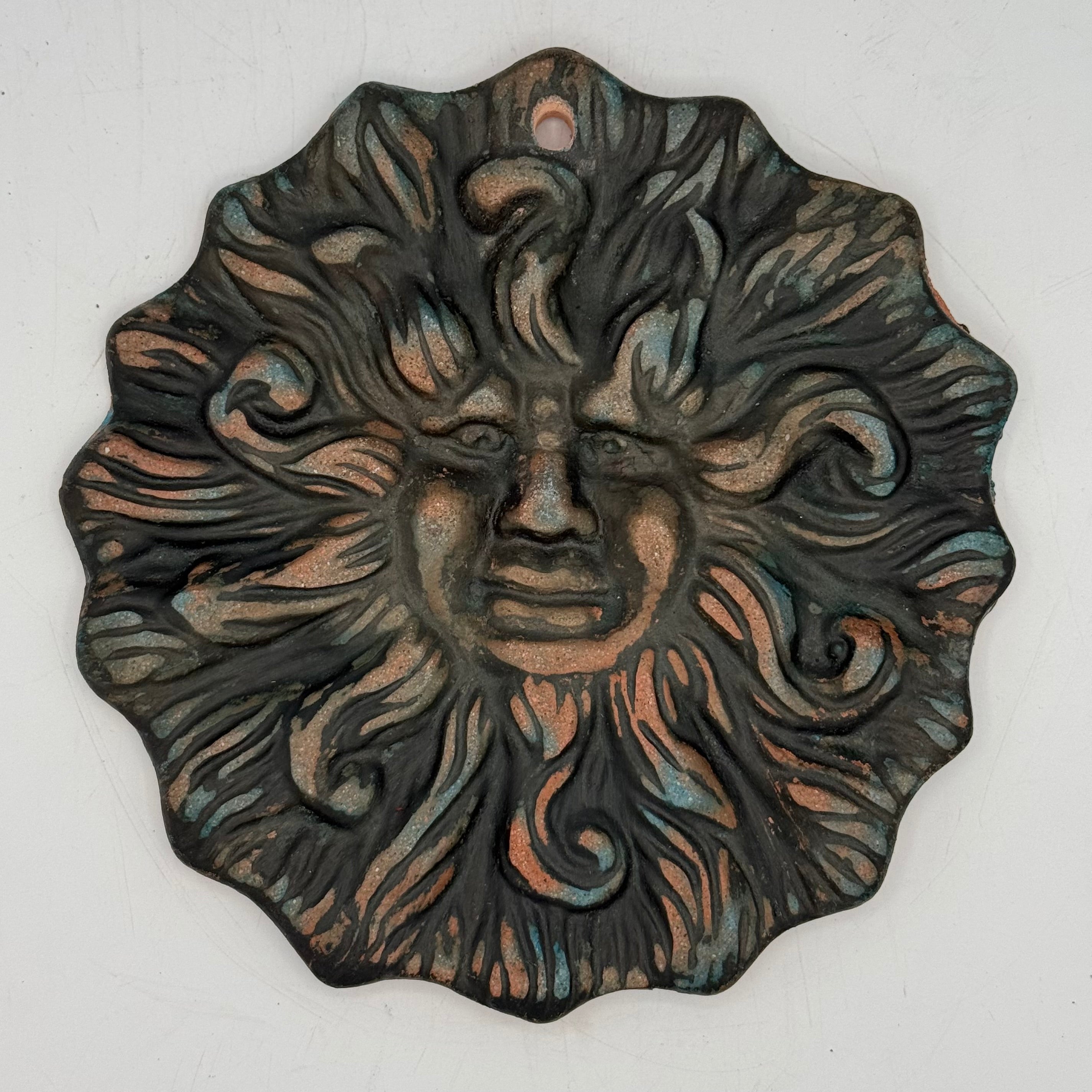 Green Man Wall Plate