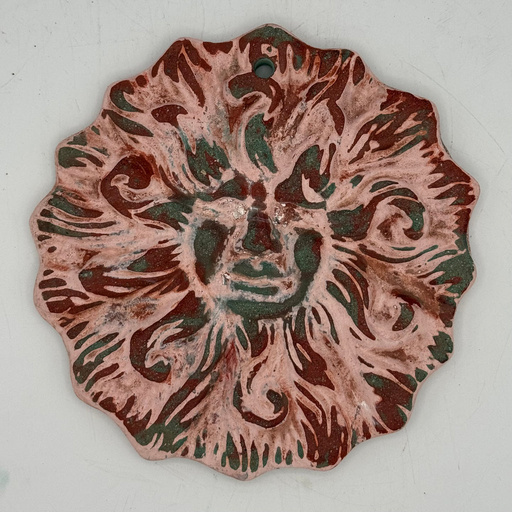 Green Man Wall Plate