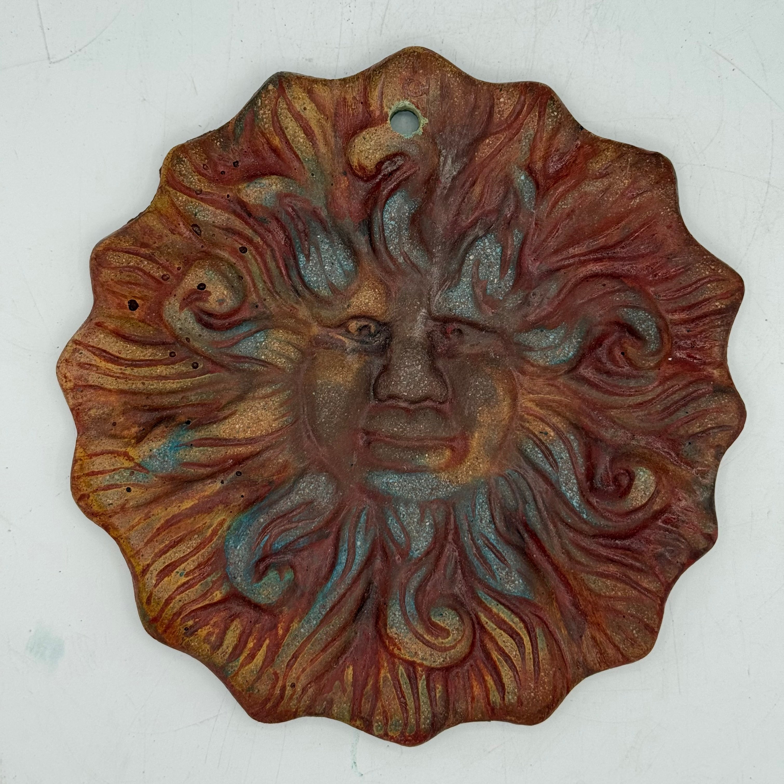 Green Man Wall Plate