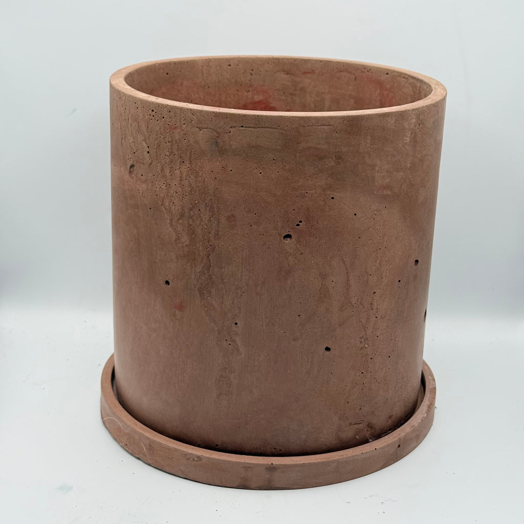 9” Round Pot with Saucer