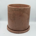 9” Round Pot with Saucer