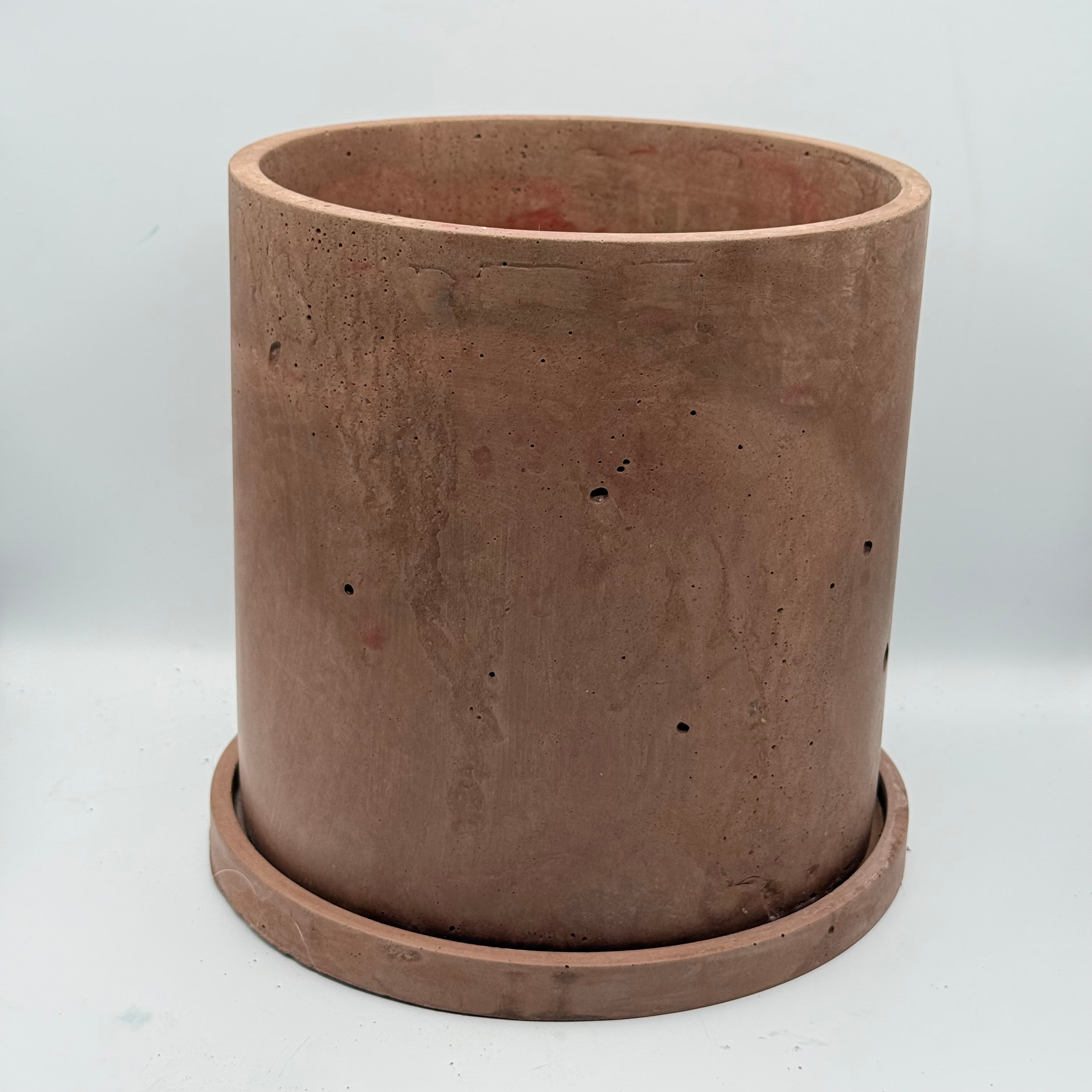 9” Round Pot with Saucer