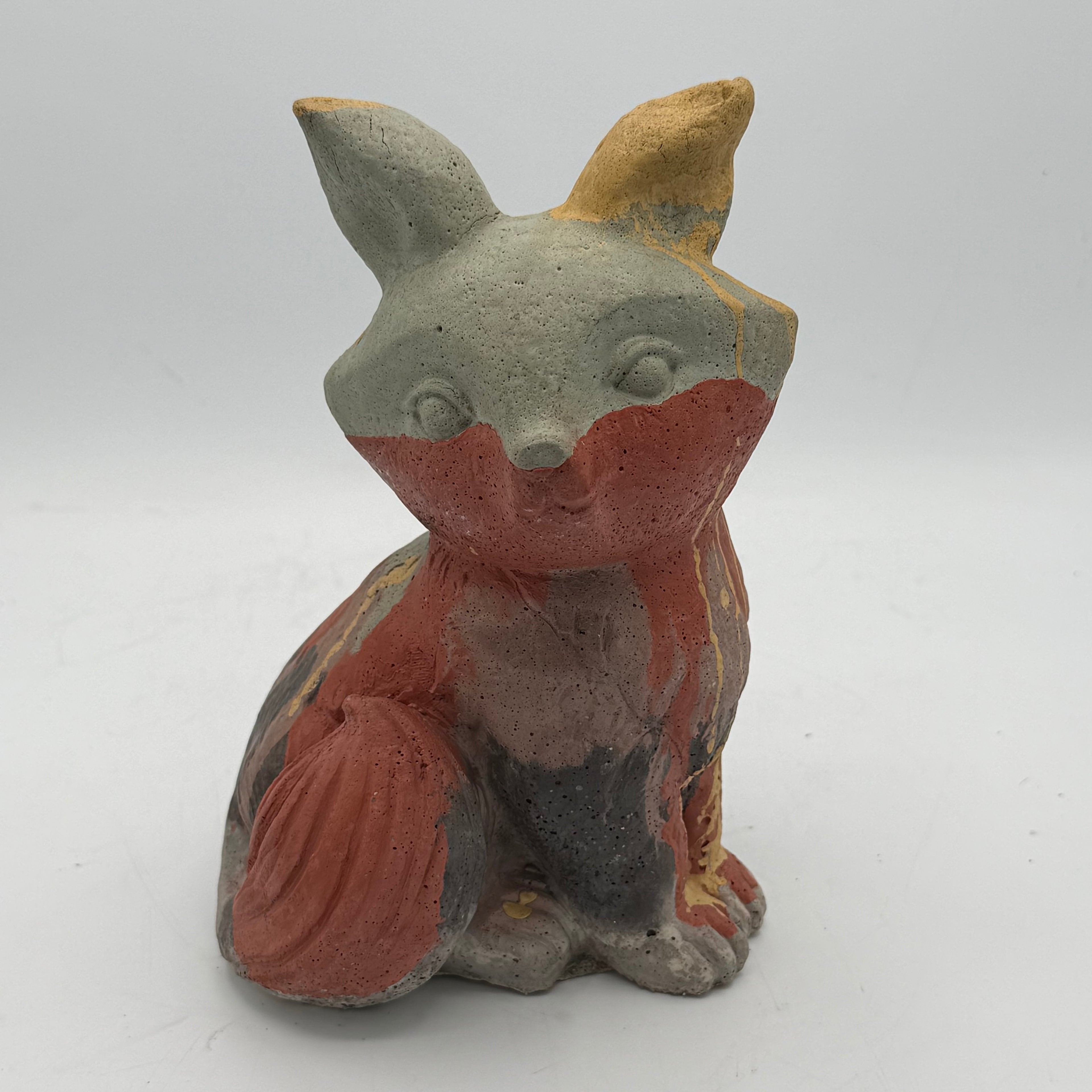 Fox Figurine Garden Decor