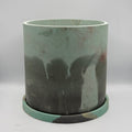 9” Round Pot with Saucer