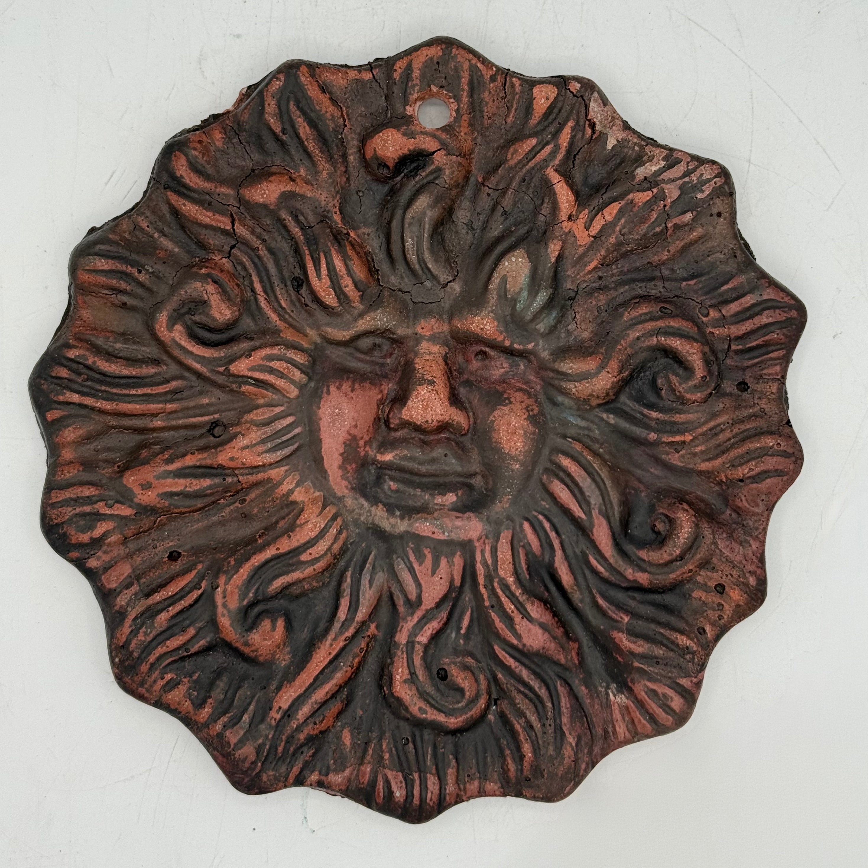 Green Man Wall Plate
