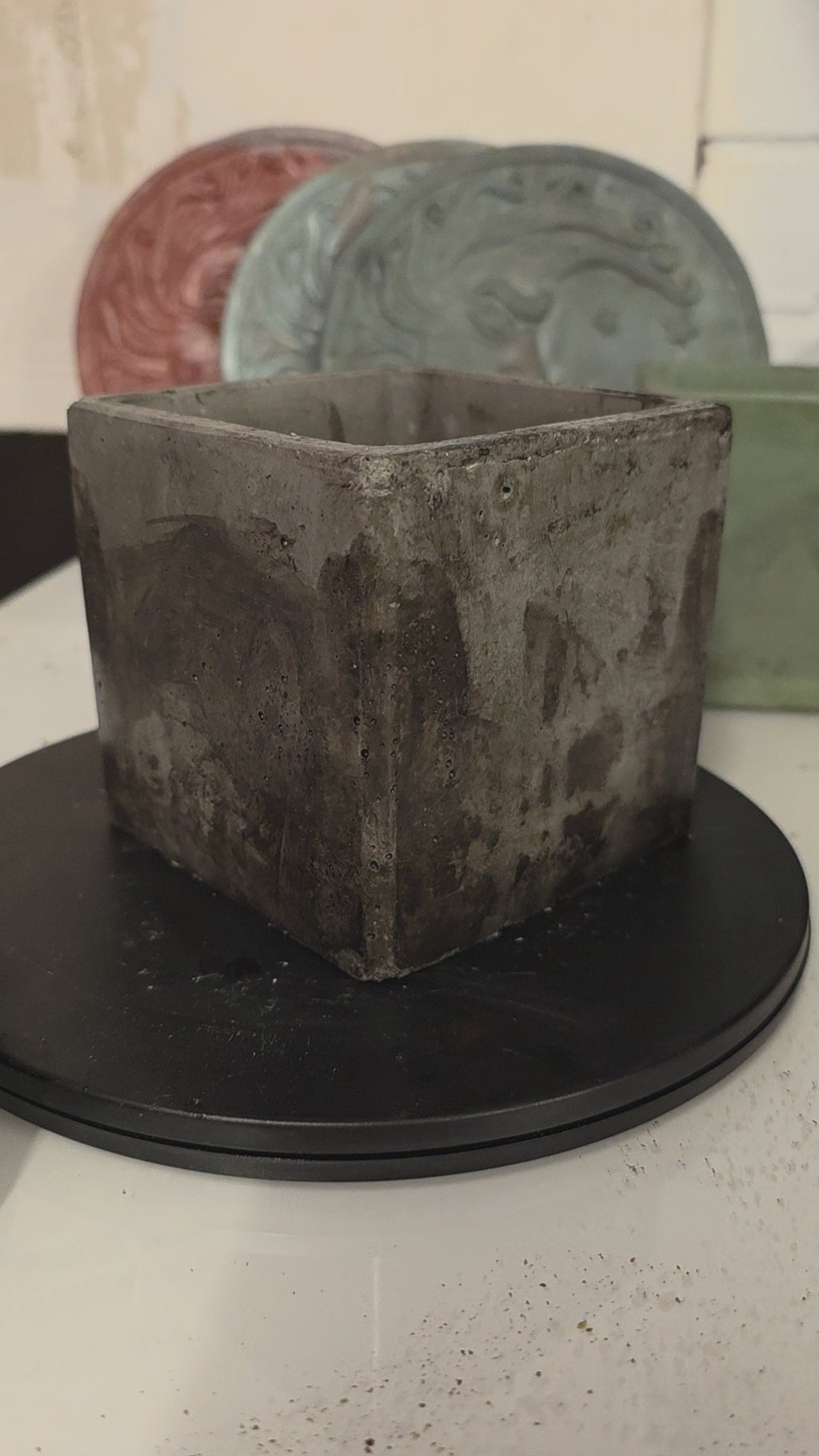 Square Concrete Pot