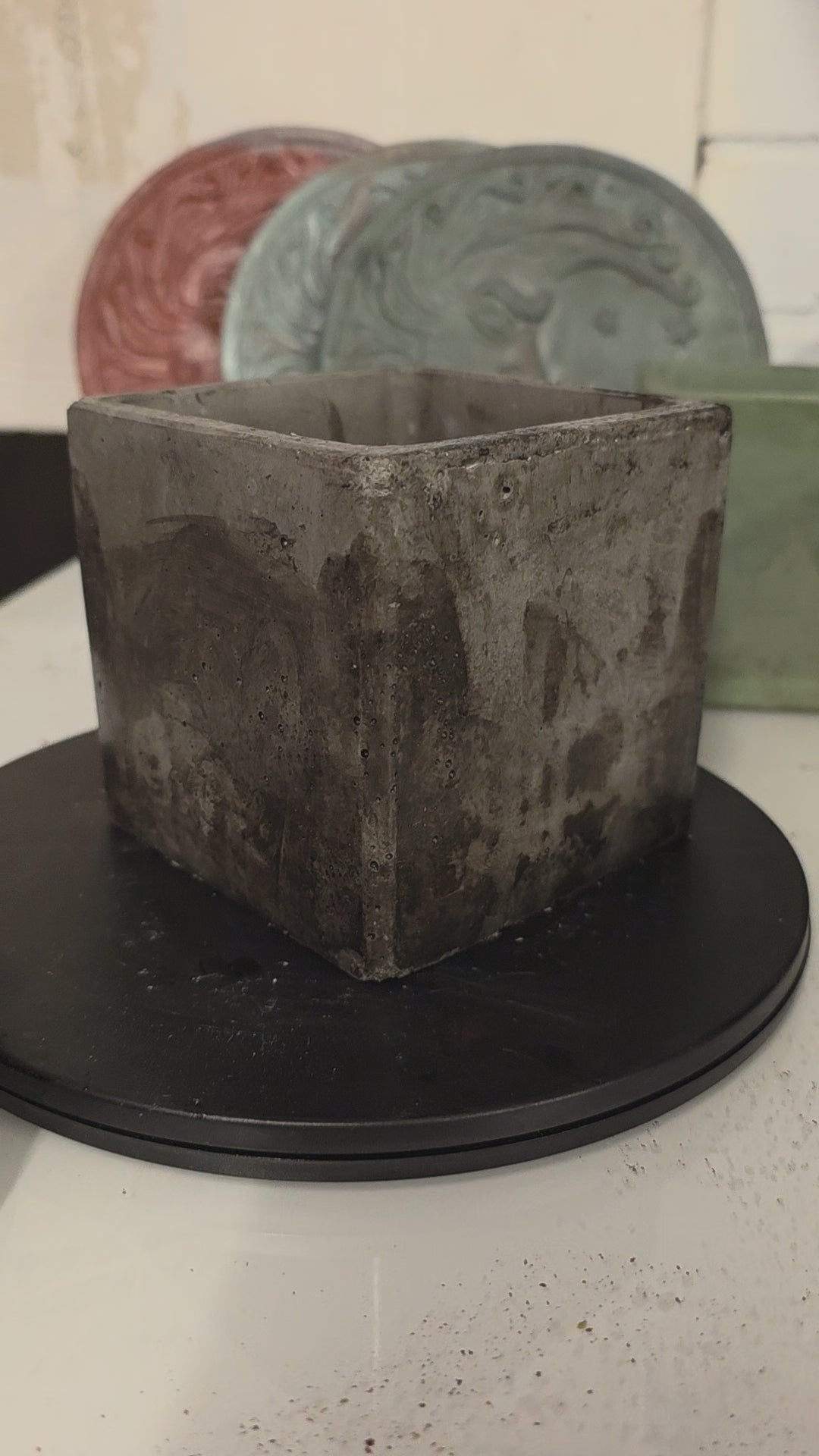 Square Concrete Pot