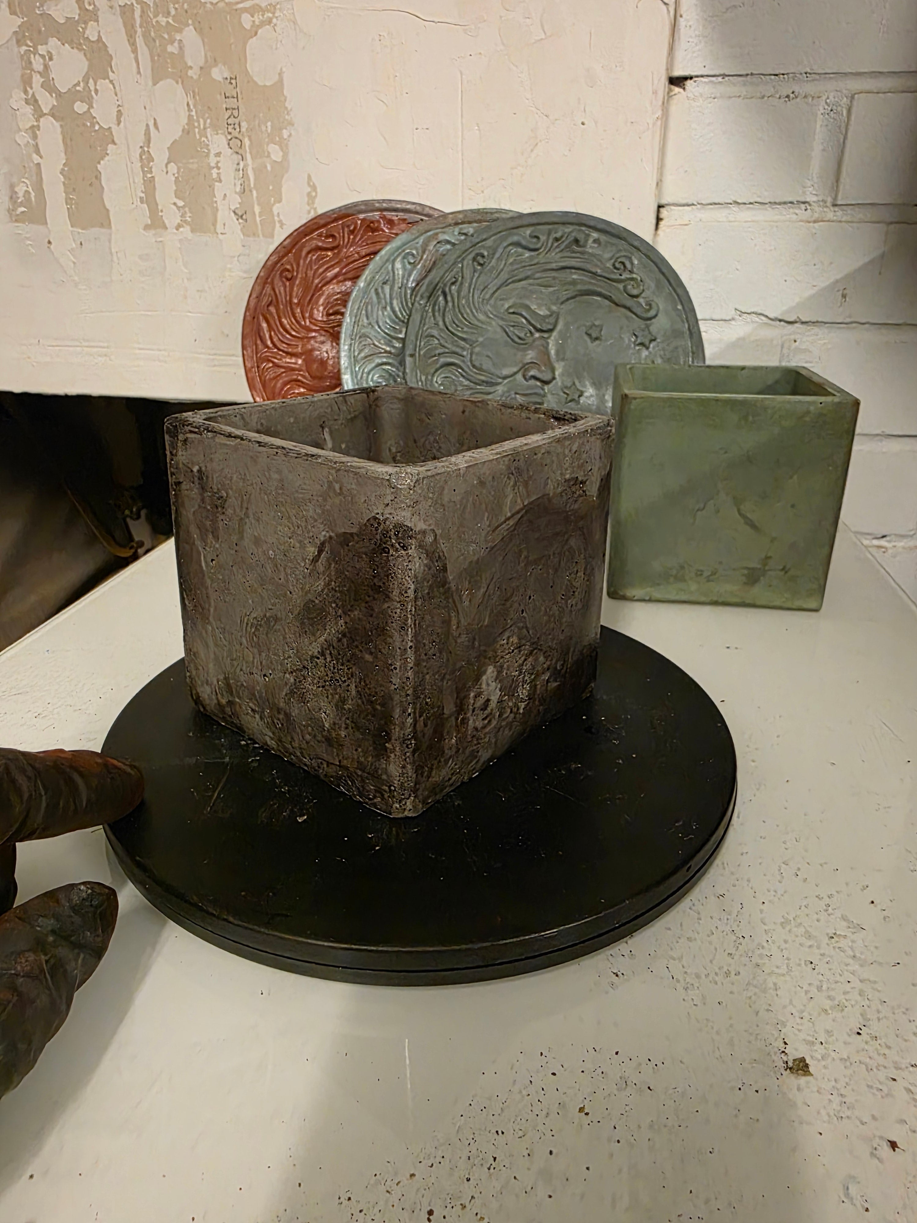 Square Concrete Pot