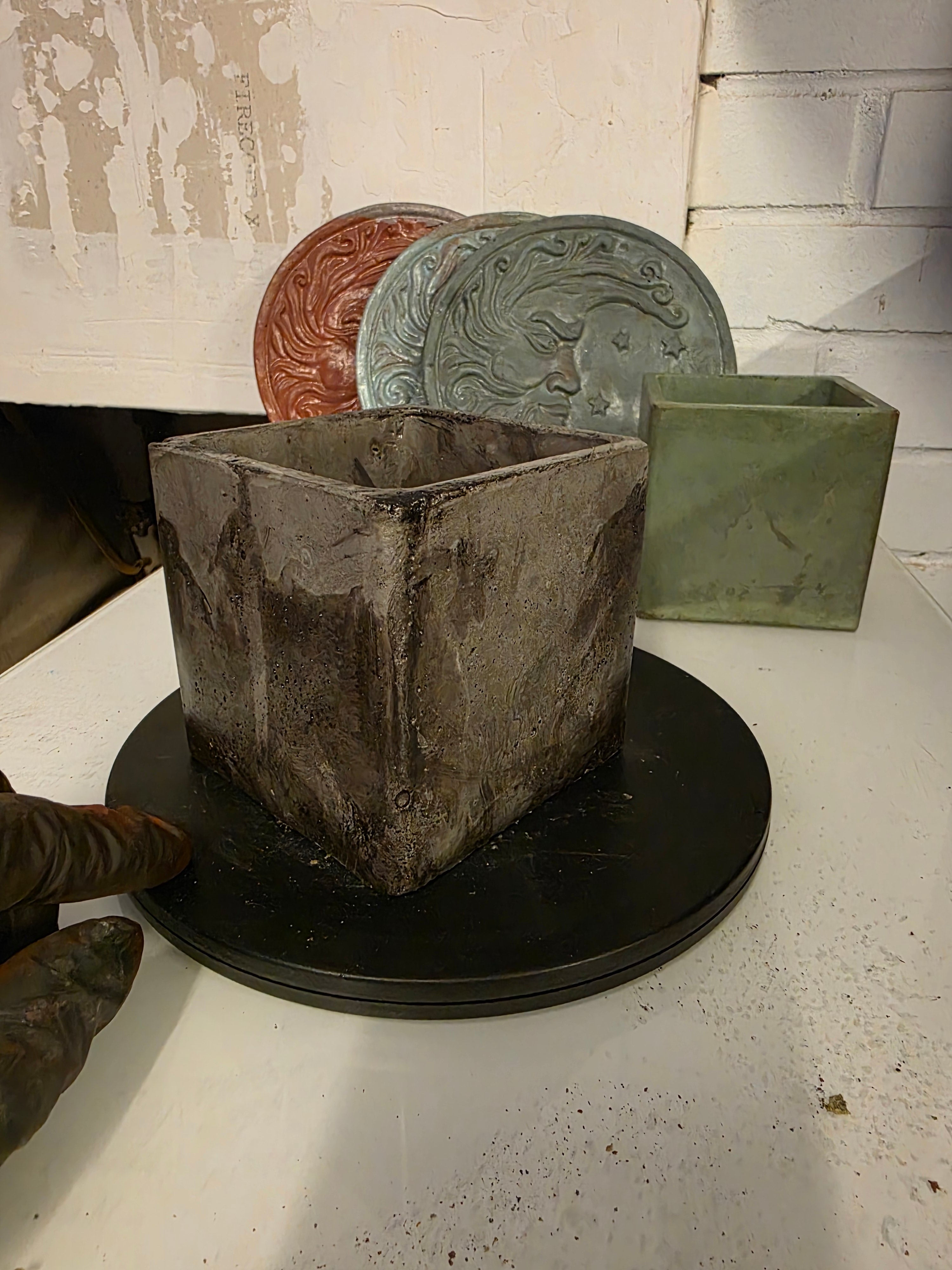 Square Concrete Pot
